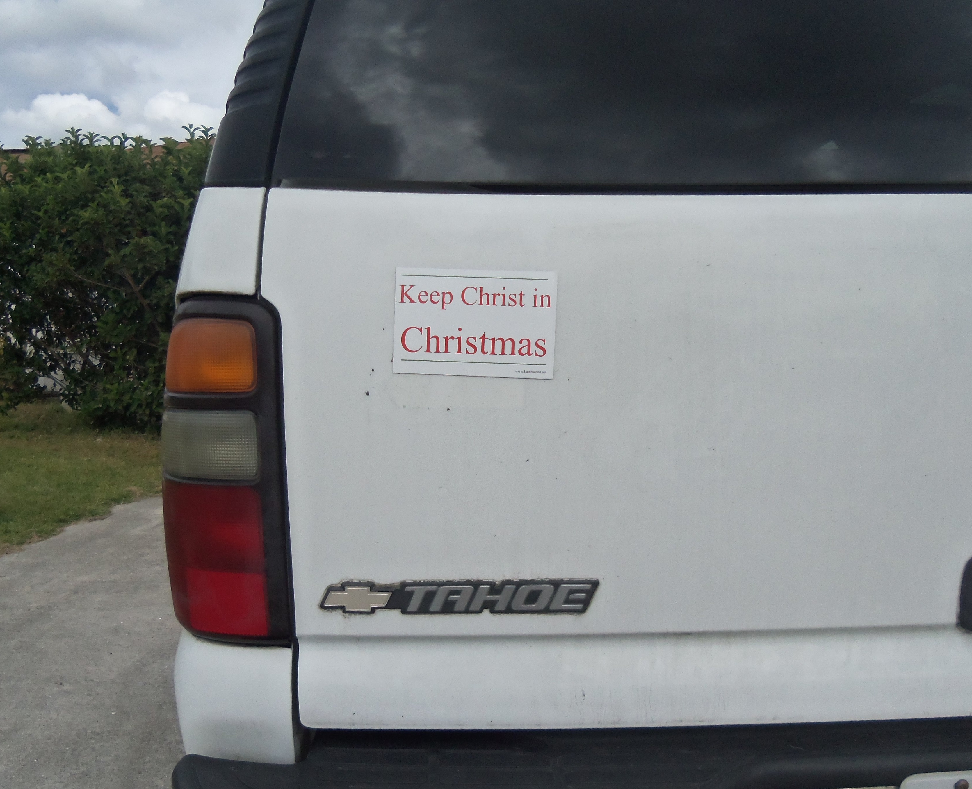 Christmas Tahoe